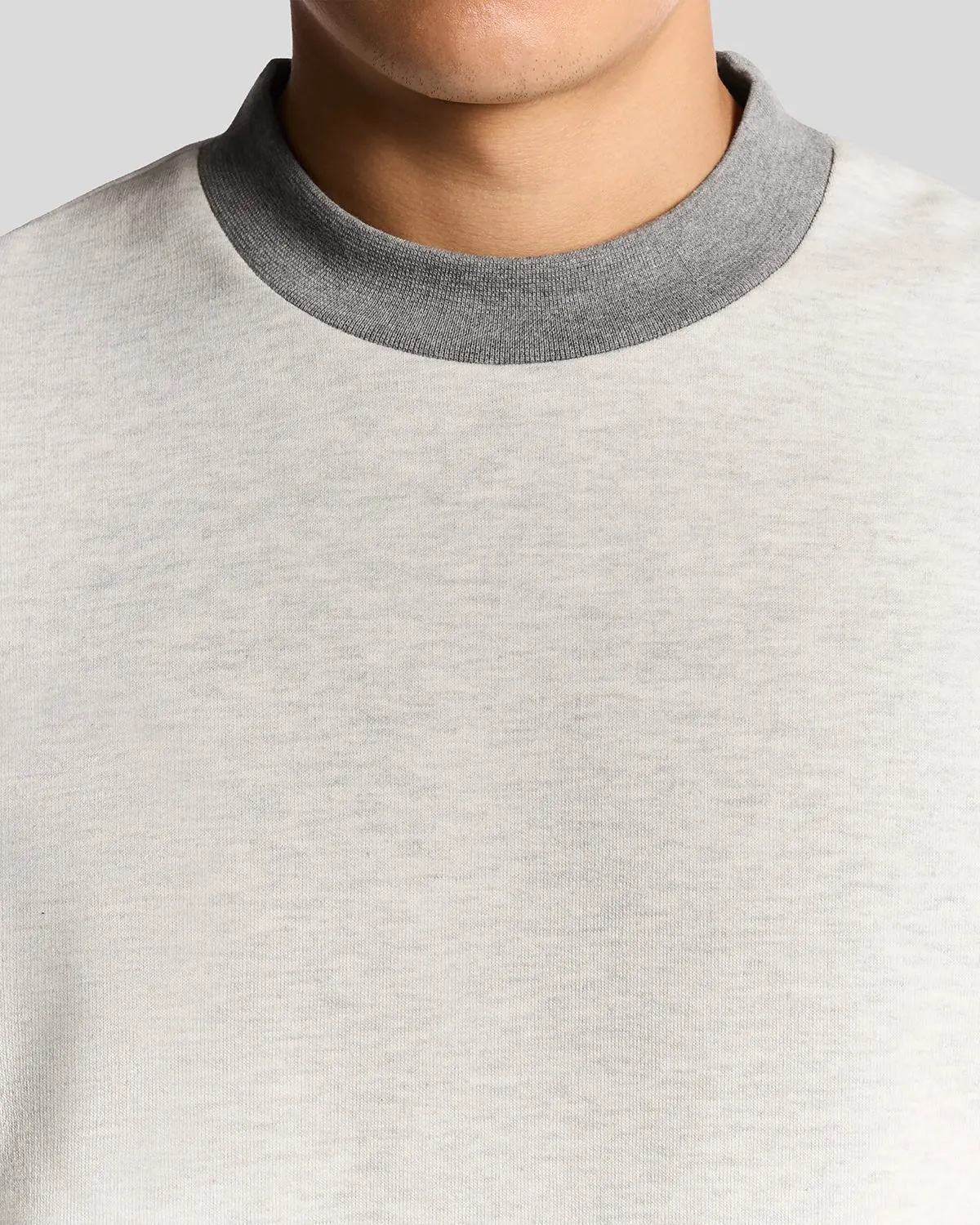 Half Raglan Sleeve Panneled Sweatshirt sold by Lyle & Scott product image thumbnail 3
