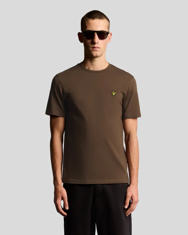 Cotton Crew Neck T-Shirt sold by Lyle & Scott