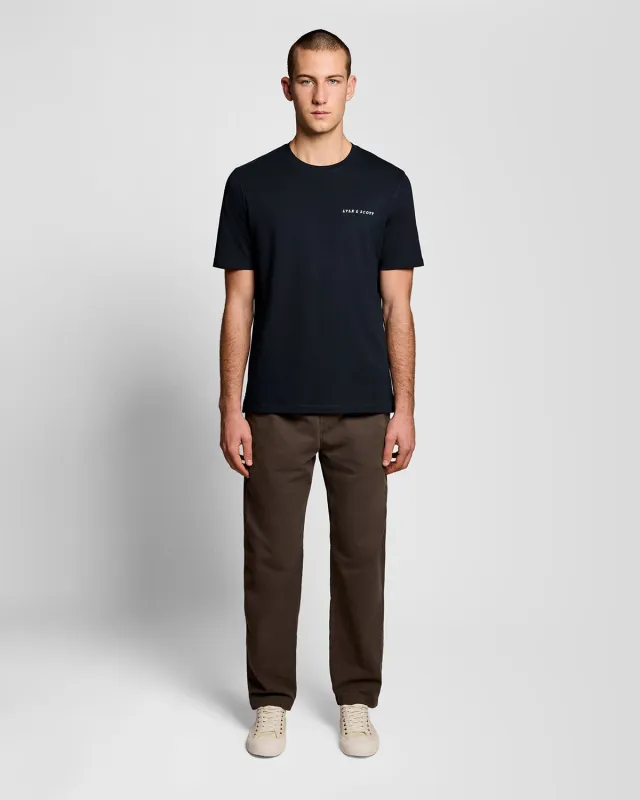 Script Logo Cotton Crew Neck T-Shirt sold by Lyle & Scott