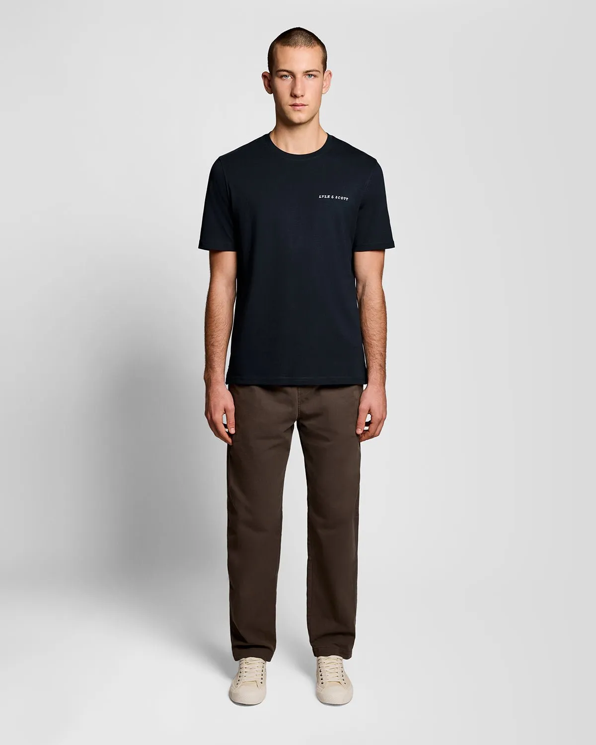 Script Logo Cotton Crew Neck T-Shirt sold by Lyle & Scott