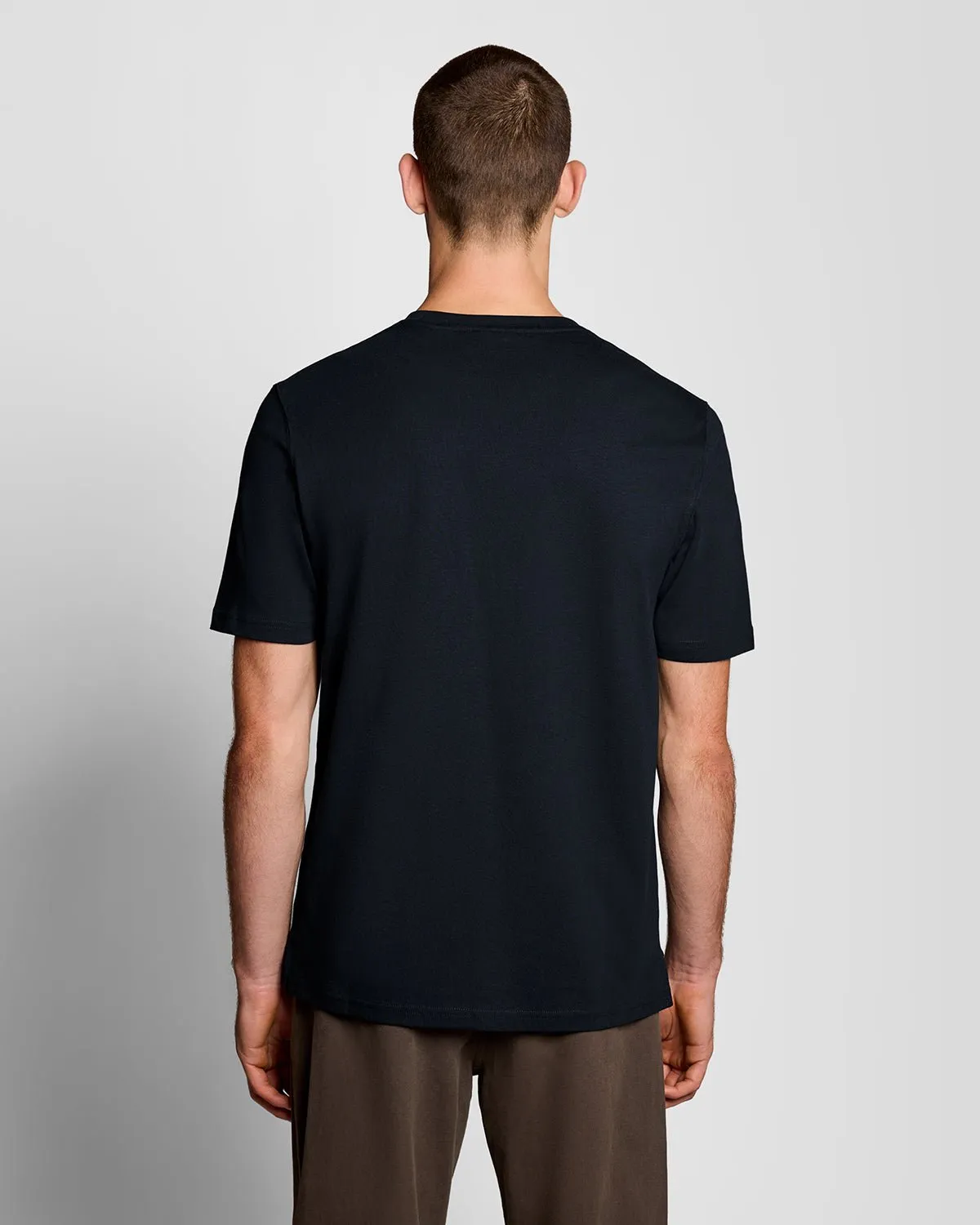 Script Logo Cotton Crew Neck T-Shirt sold by Lyle & Scott product image thumbnail 2