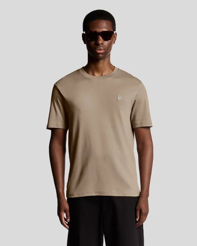 Heavyweight Marl T-Shirt sold by Lyle & Scott