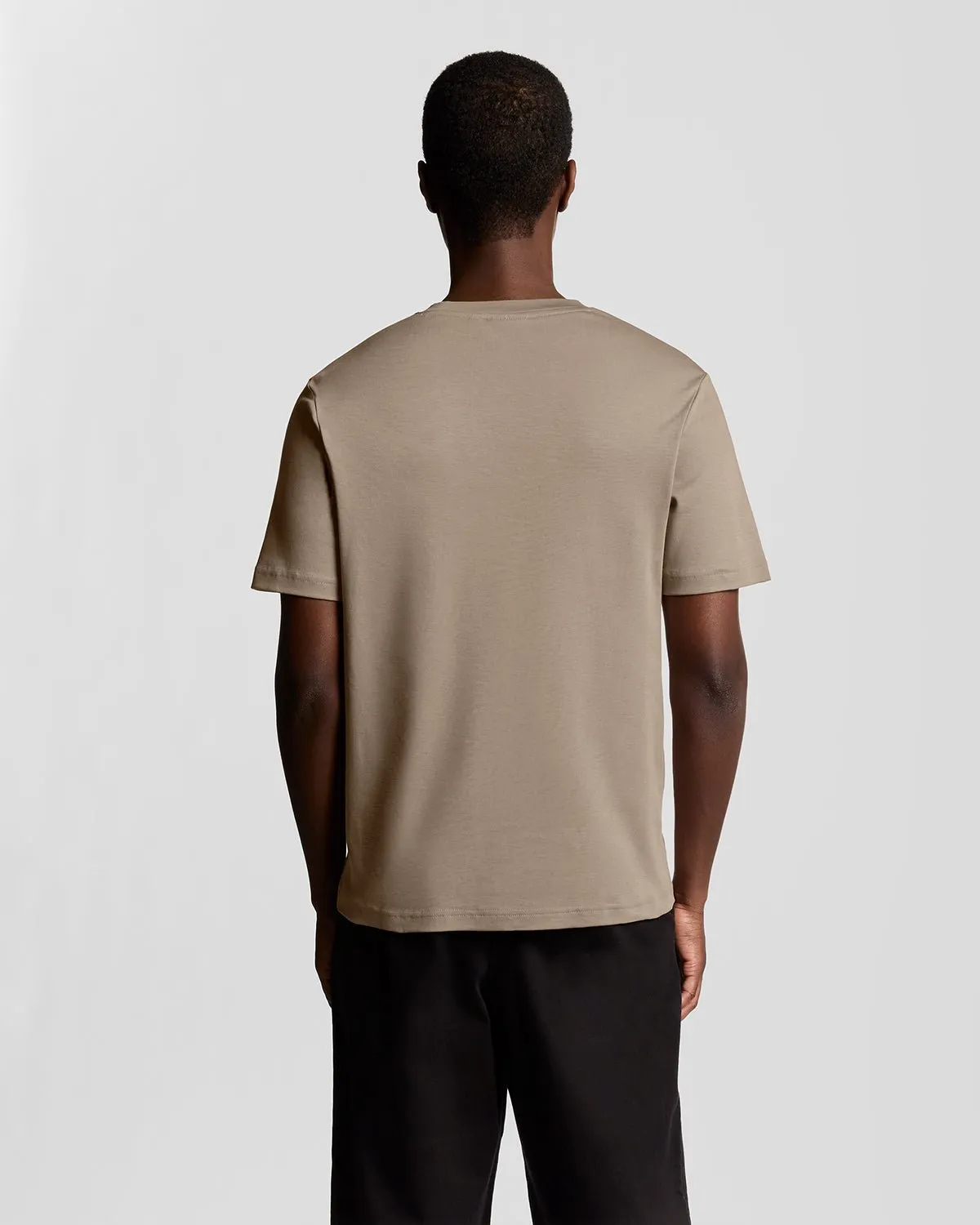 Heavyweight Marl T-Shirt sold by Lyle & Scott product image thumbnail 4