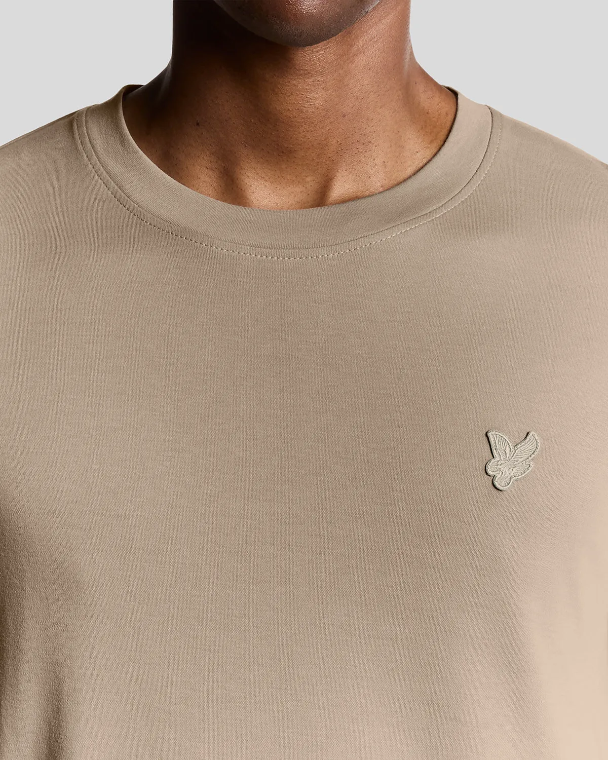 Heavyweight Marl T-Shirt sold by Lyle & Scott product image thumbnail 3