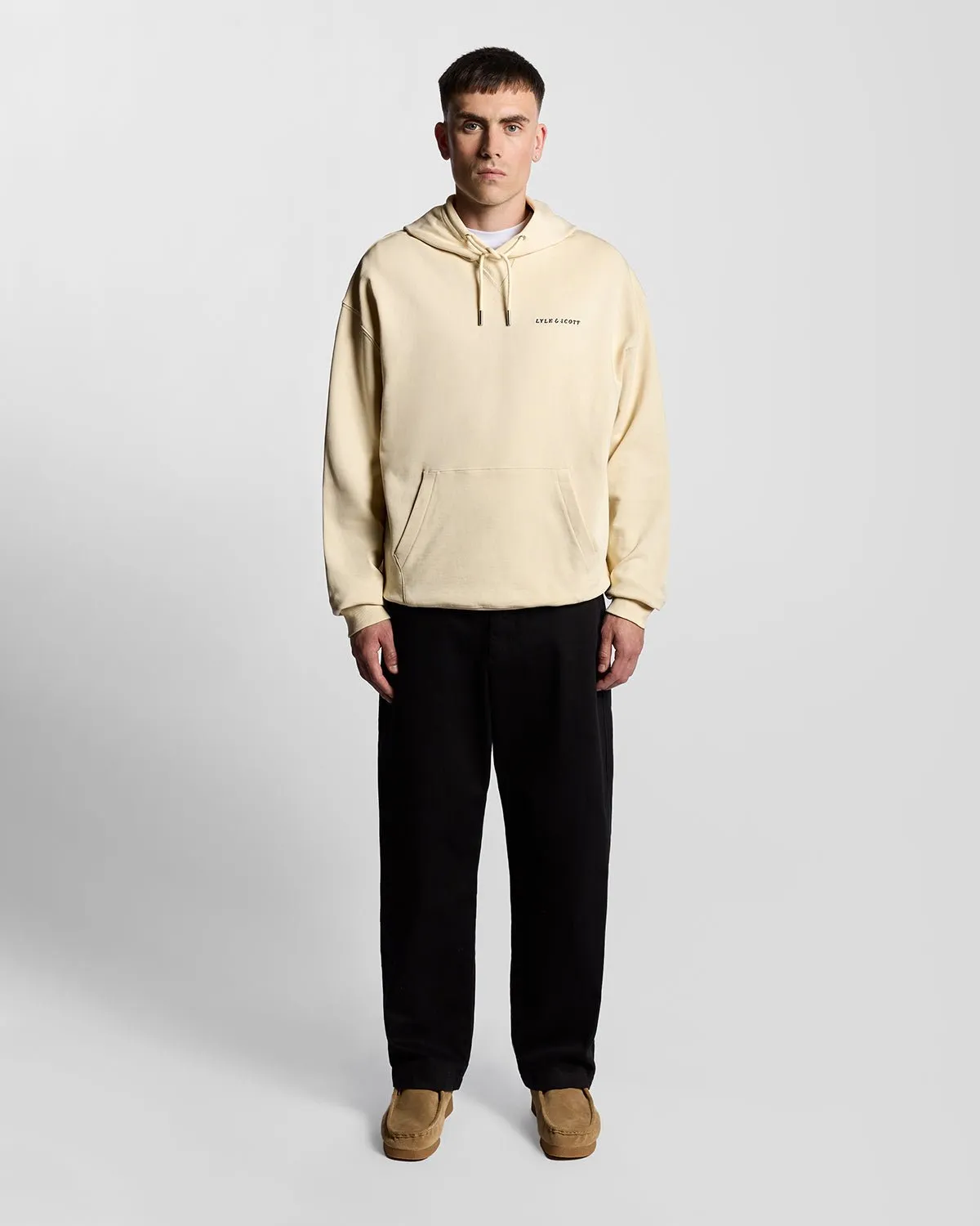 Script Brushback Pullover Hoodie sold by Lyle & Scott product image thumbnail 2