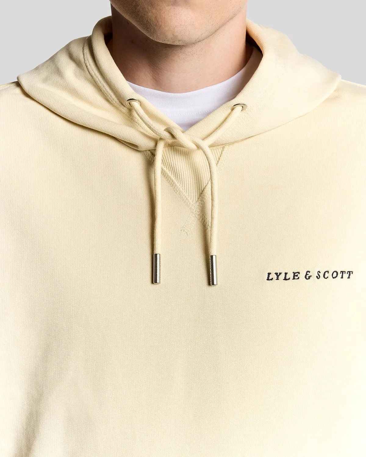 Script Brushback Pullover Hoodie sold by Lyle & Scott product image thumbnail 3