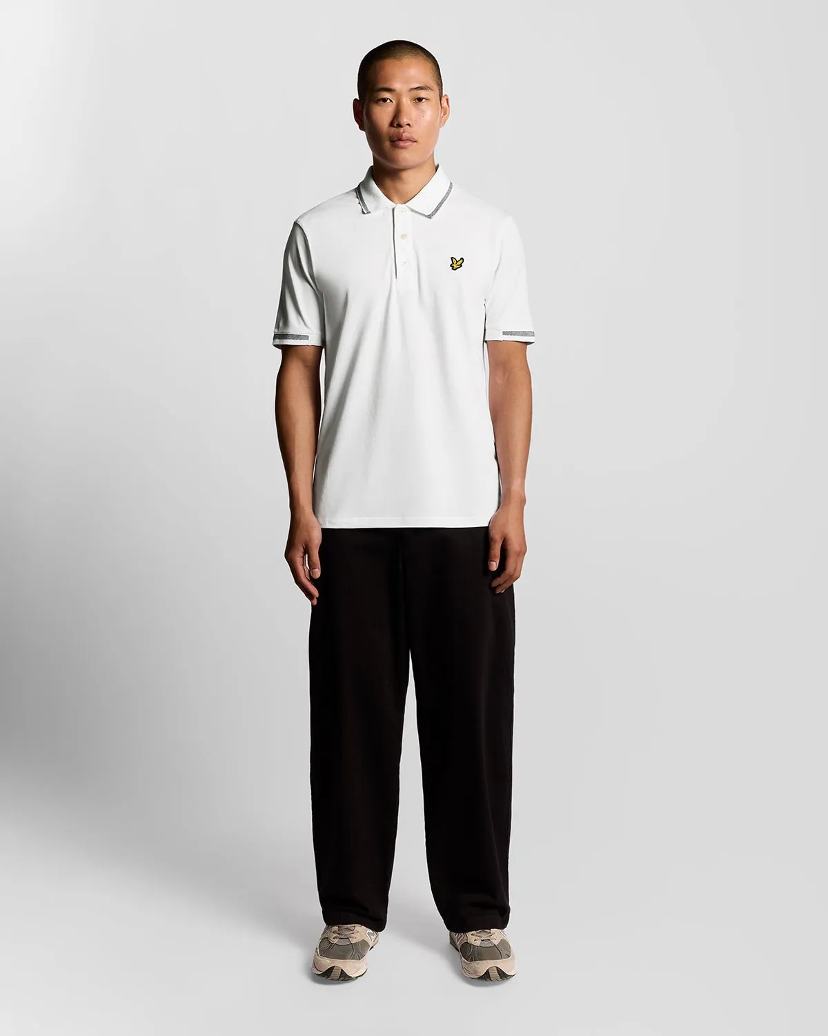Birdseye Half Tipped Polo sold by Lyle & Scott product image thumbnail 2