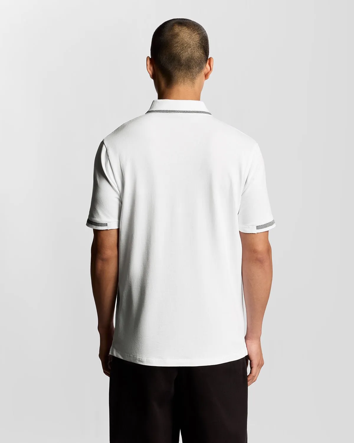 Birdseye Half Tipped Polo sold by Lyle & Scott product image thumbnail 4