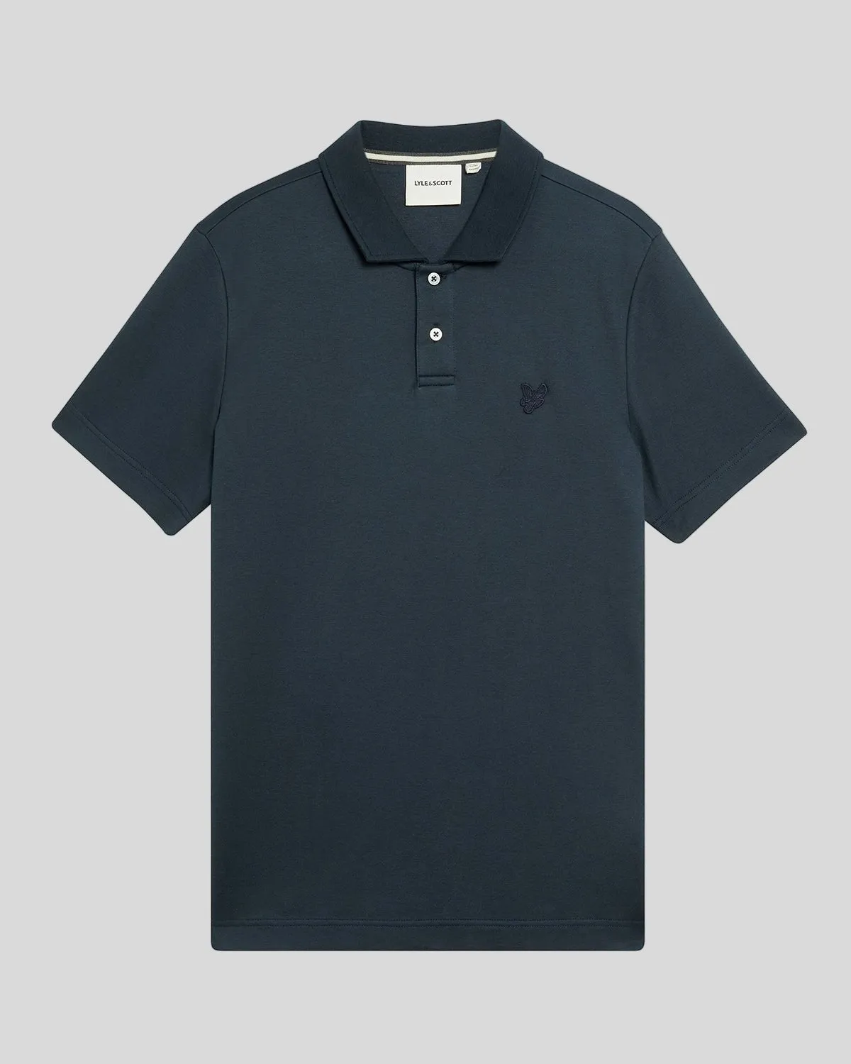 Heavyweight Marl Polo Shirt sold by Lyle & Scott product image thumbnail 5
