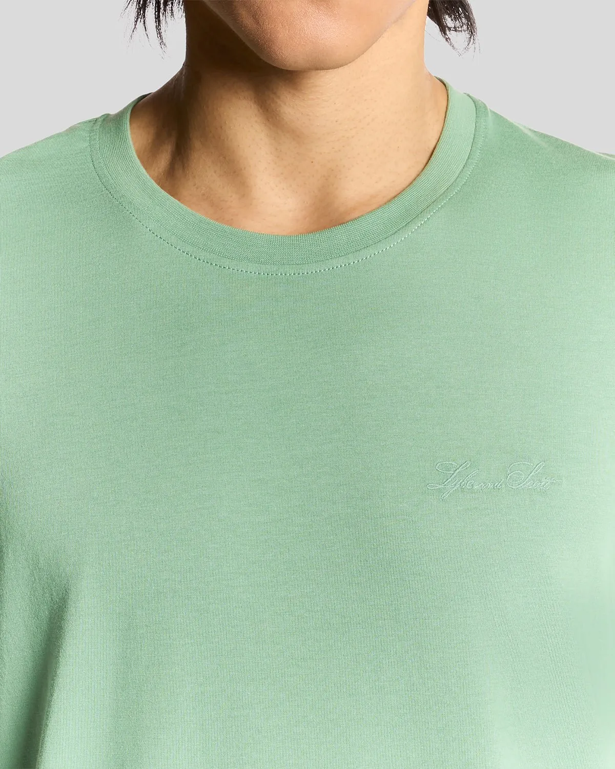 Superfine Cotton Script T-Shirt sold by Lyle & Scott product image thumbnail 3