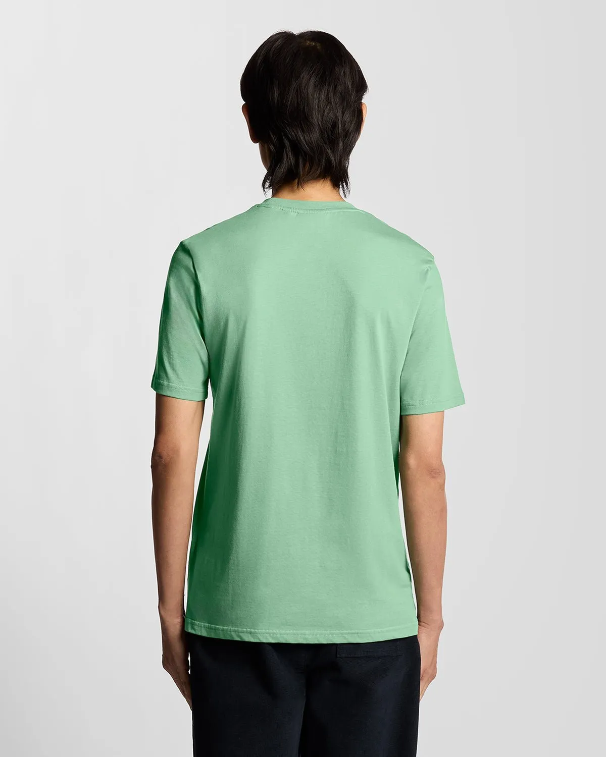 Superfine Cotton Script T-Shirt sold by Lyle & Scott product image thumbnail 4