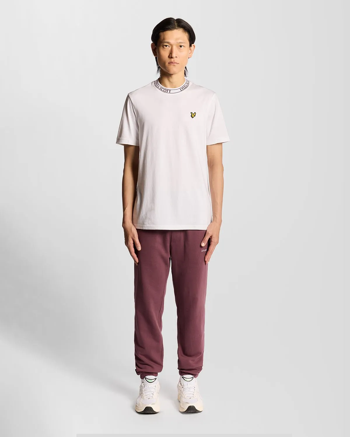 Collar Logo Ribbed T-Shirt sold by Lyle & Scott product image thumbnail 2