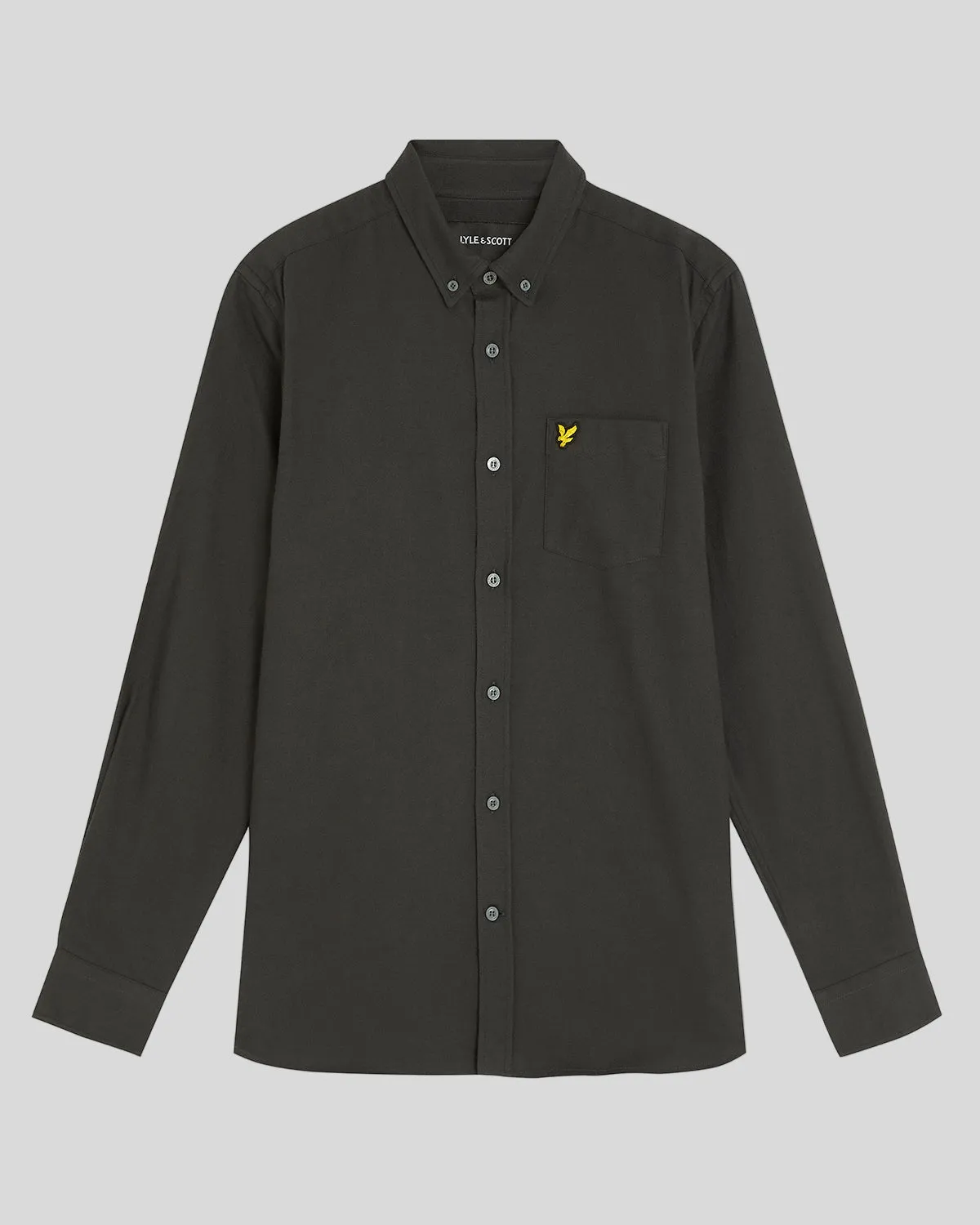 Button Down Flannel Shirt sold by Lyle & Scott product image thumbnail 5