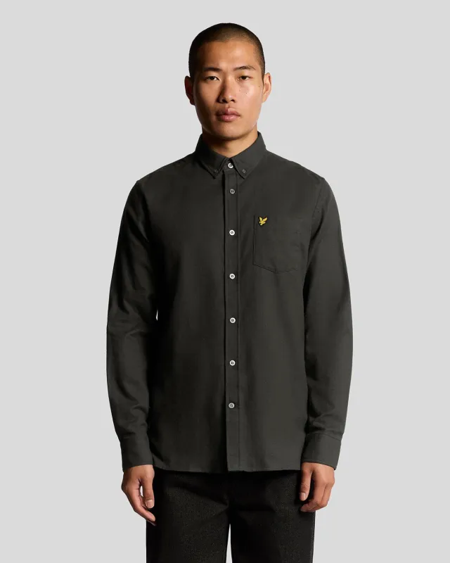 Button Down Flannel Shirt sold by Lyle & Scott