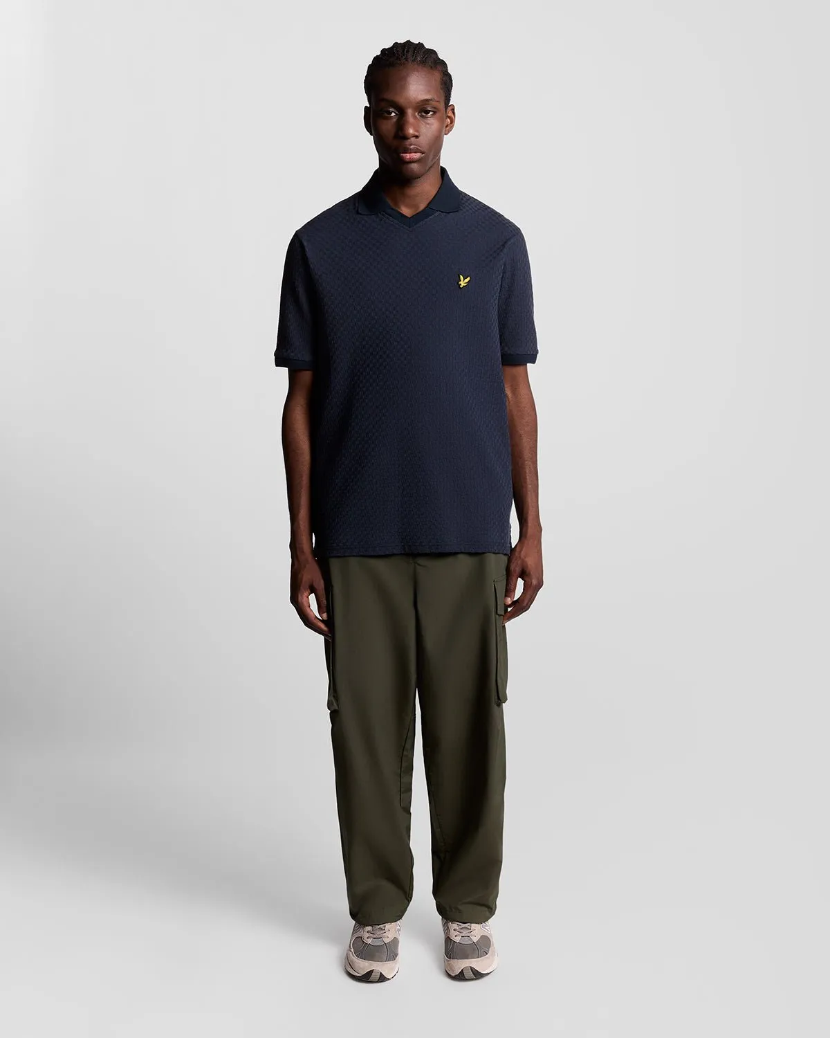 Football Collar Polo Shirt sold by Lyle & Scott product image thumbnail 2