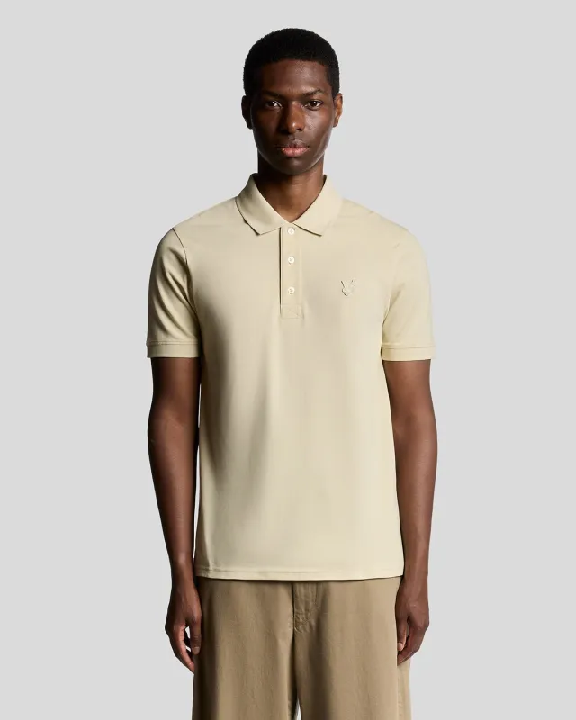 Superfine Cotton Polo Shirt sold by Lyle & Scott