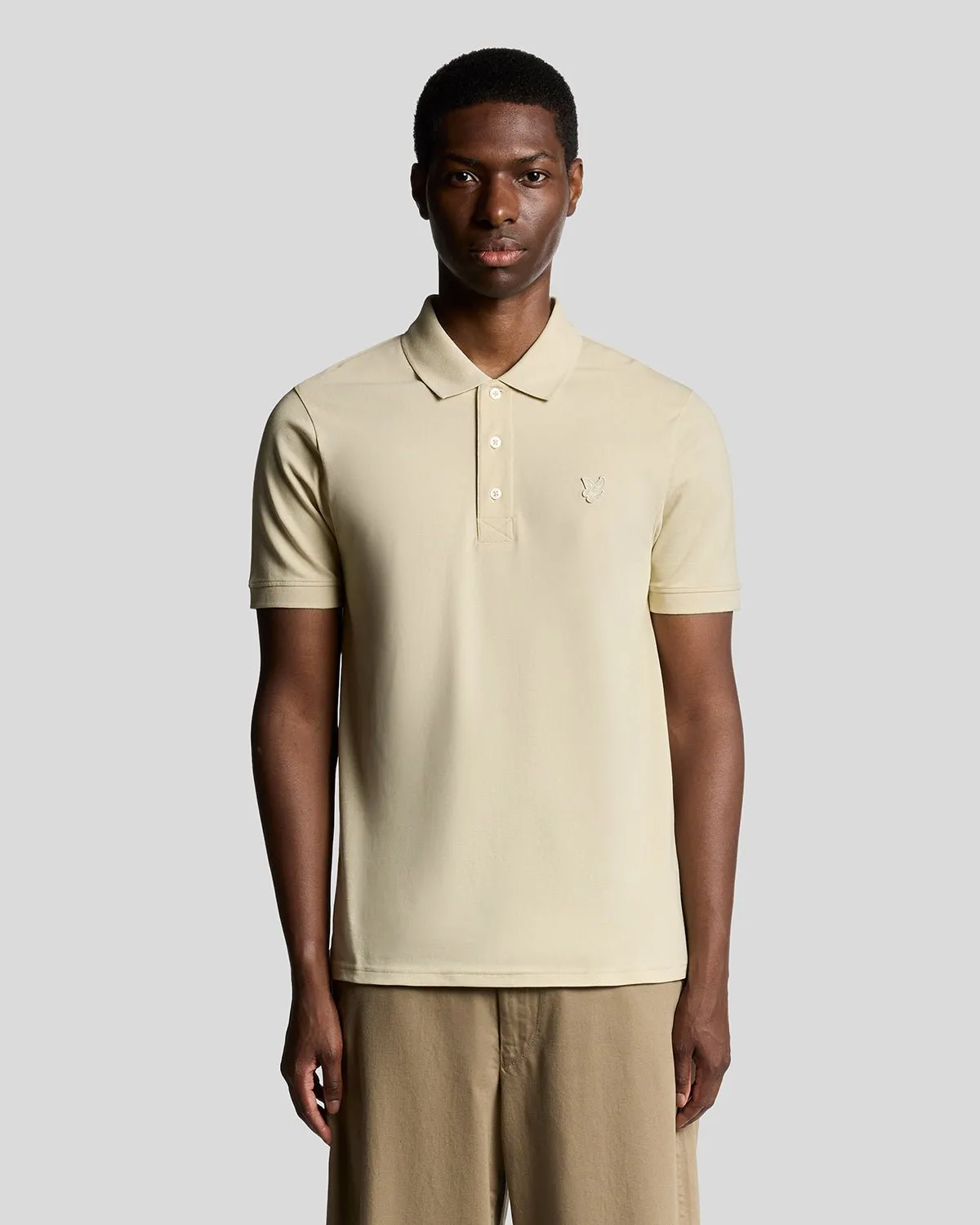 Superfine Cotton Polo Shirt sold by Lyle & Scott