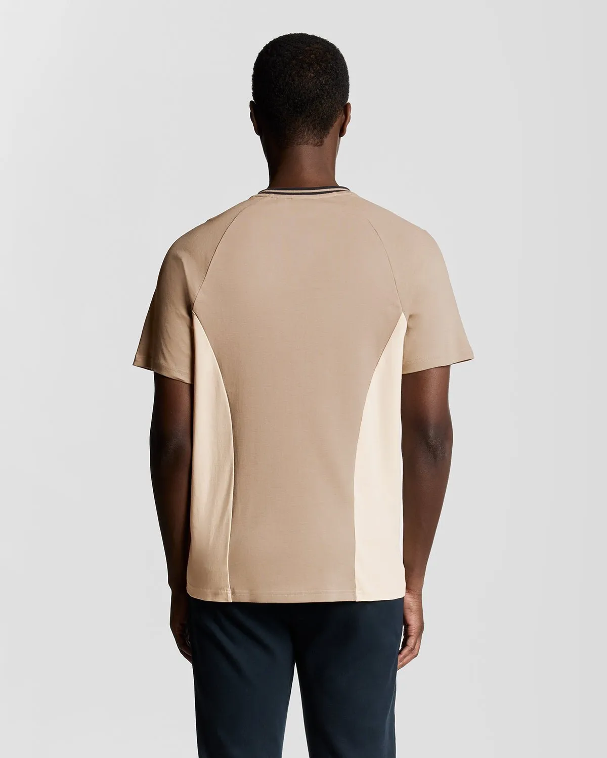 Interlock Contrast Raglan T-shirt sold by Lyle & Scott product image thumbnail 4