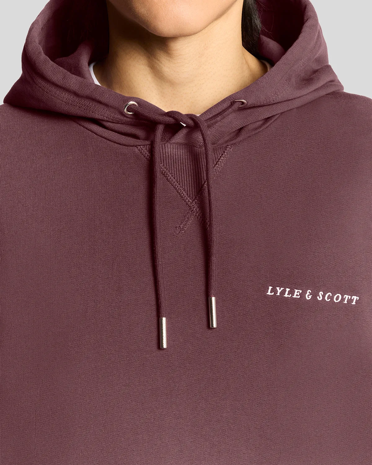 Script Brushback Pullover Hoodie sold by Lyle & Scott product image thumbnail 3