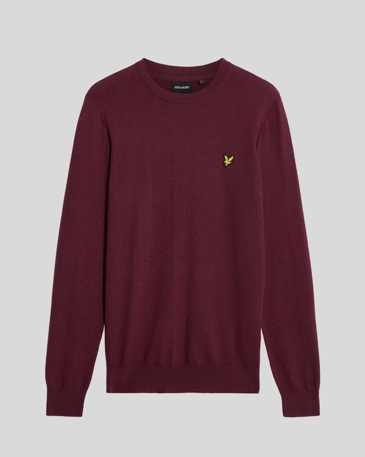 Cotton Merino Crew Neck Jumper sold by Lyle & Scott product image thumbnail 5