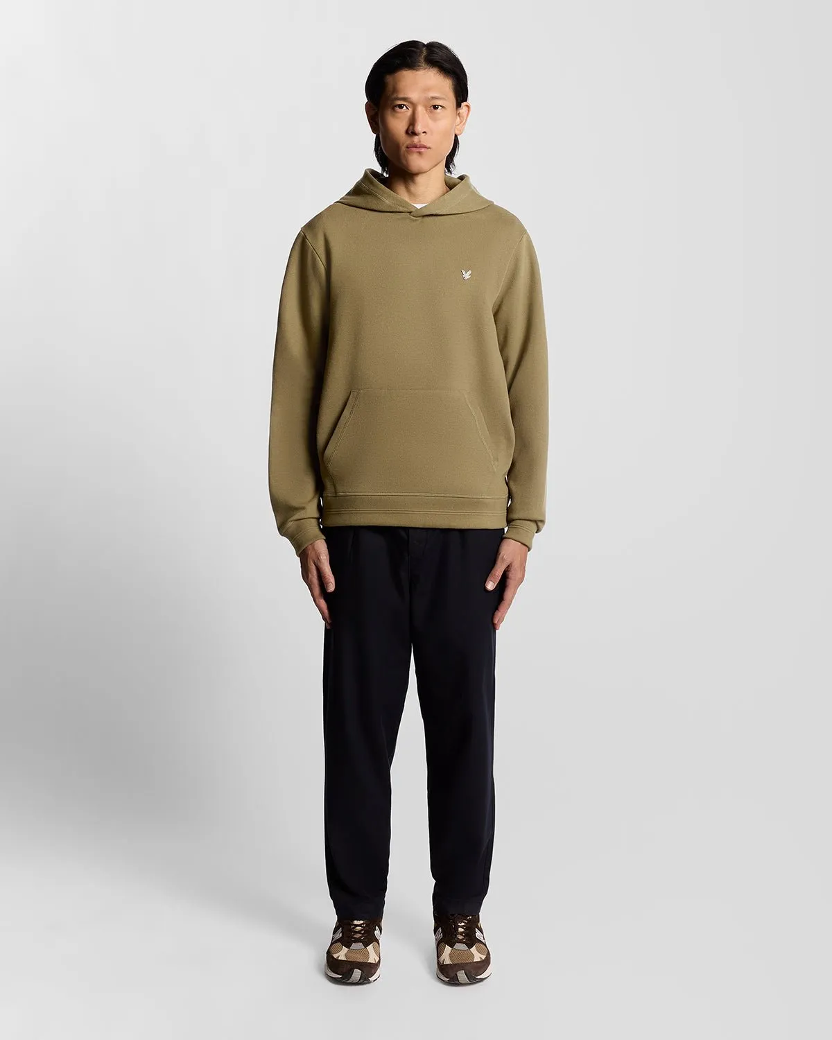 Diagonal Weave Hoodie sold by Lyle & Scott product image thumbnail 3