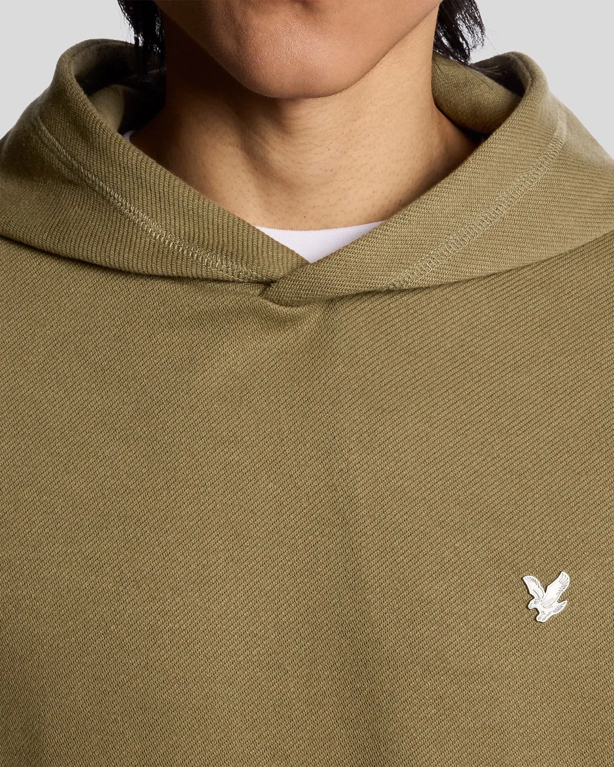 Diagonal Weave Hoodie sold by Lyle & Scott product image thumbnail 4