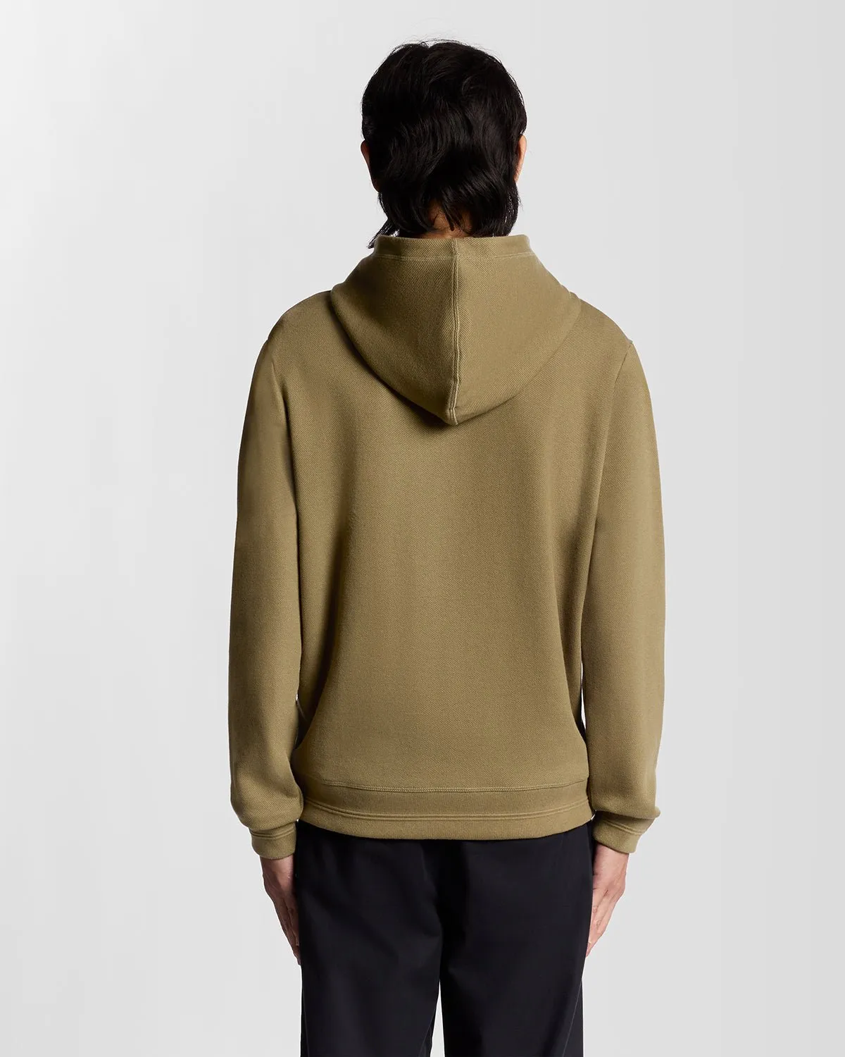 Diagonal Weave Hoodie sold by Lyle & Scott product image thumbnail 2