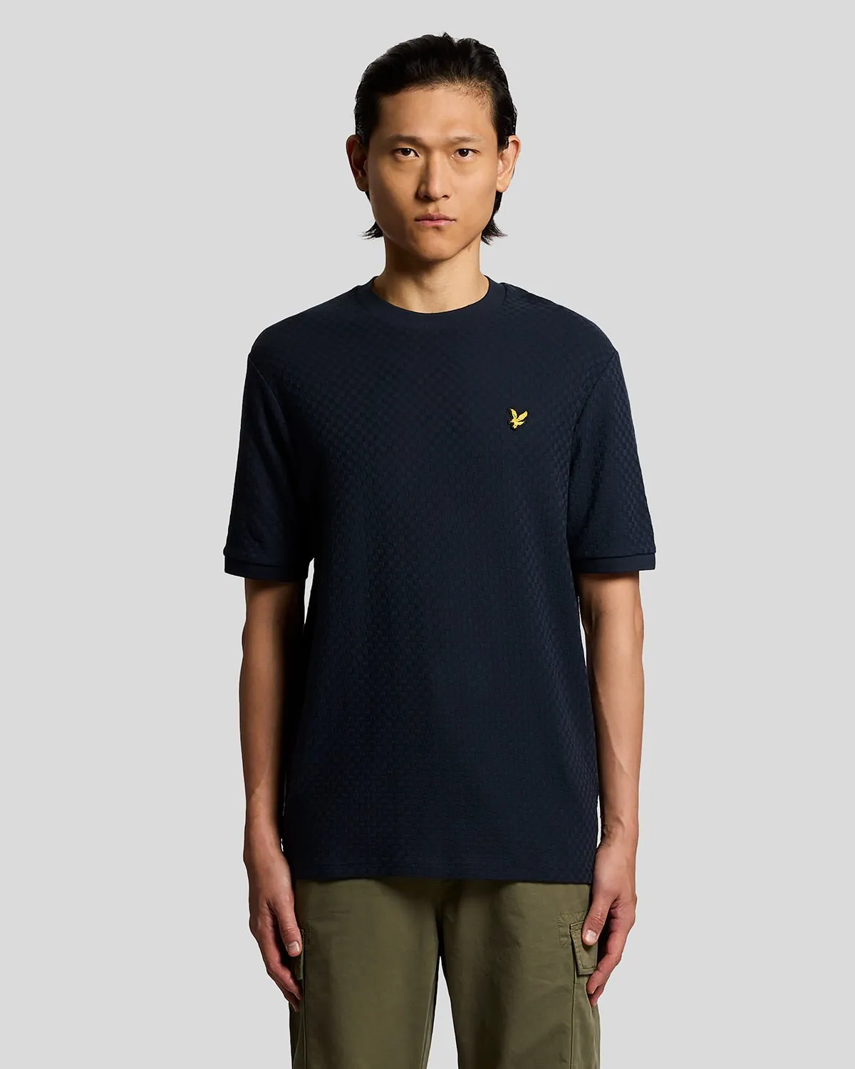Football Jacquard T-shirt sold by Lyle & Scott