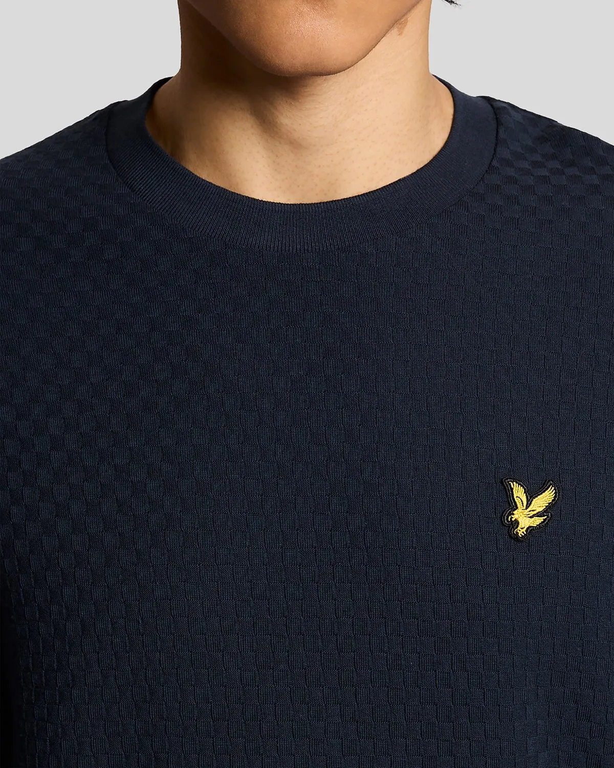 Football Jacquard T-shirt sold by Lyle & Scott product image thumbnail 4