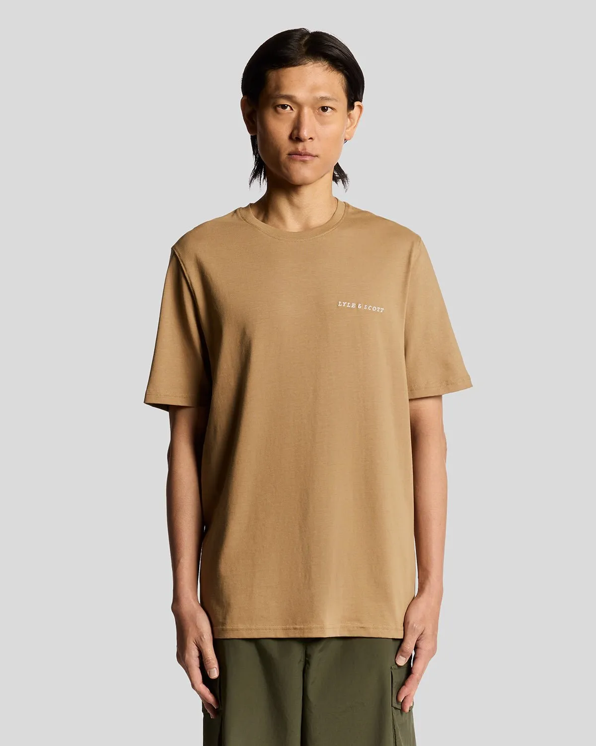 Script Logo Cotton Crew Neck T-Shirt sold by Lyle & Scott