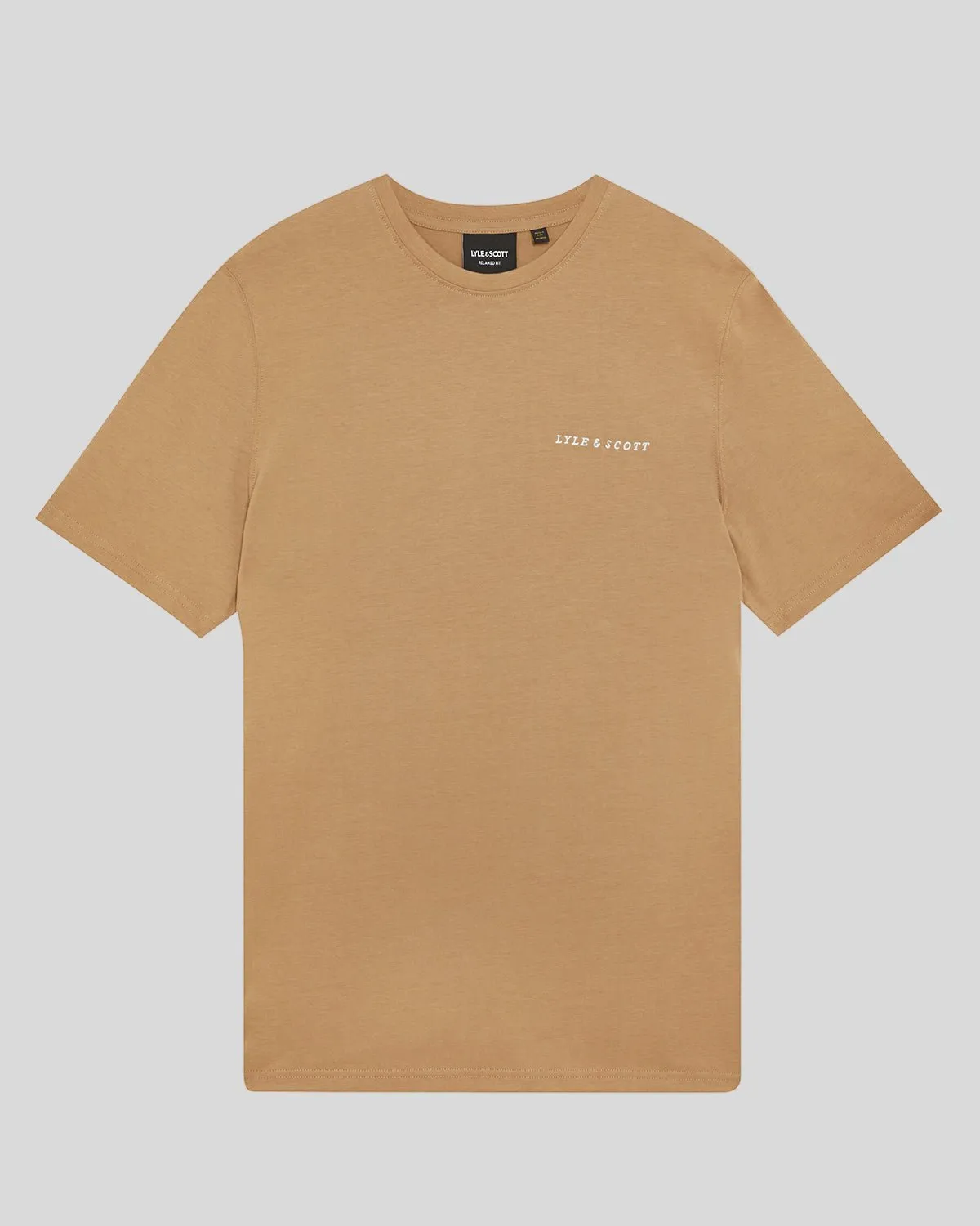 Script Logo Cotton Crew Neck T-Shirt sold by Lyle & Scott product image thumbnail 3