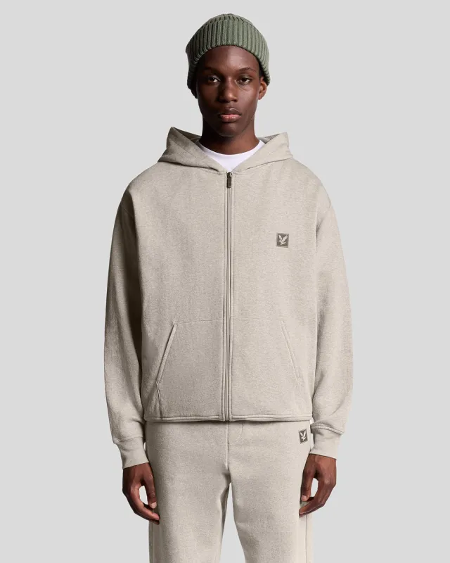 Lounge Full Zip Hoodie sold by Lyle & Scott