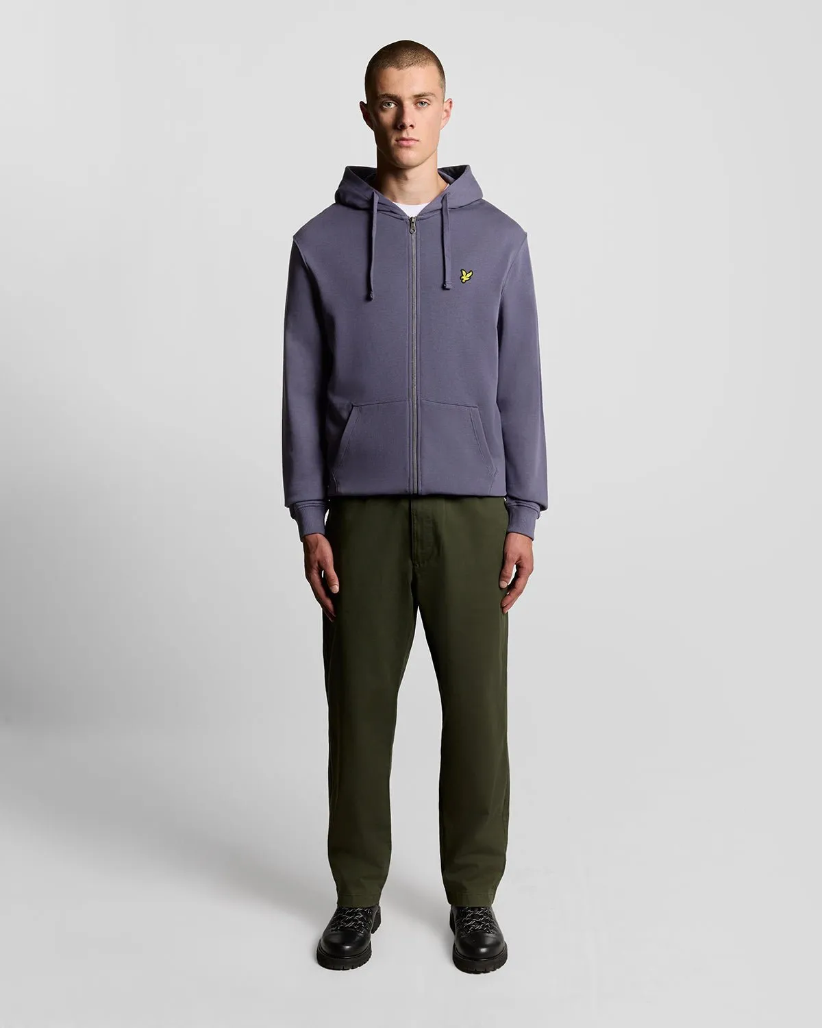 Loopback Cotton Full Zip Hoodie sold by Lyle & Scott product image thumbnail 2