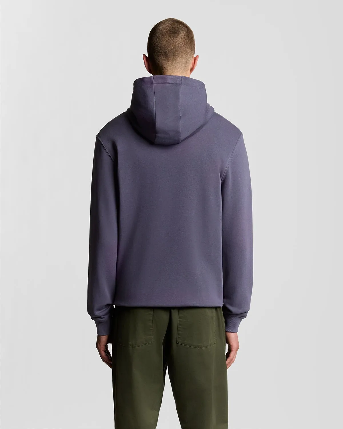 Loopback Cotton Full Zip Hoodie sold by Lyle & Scott product image thumbnail 3