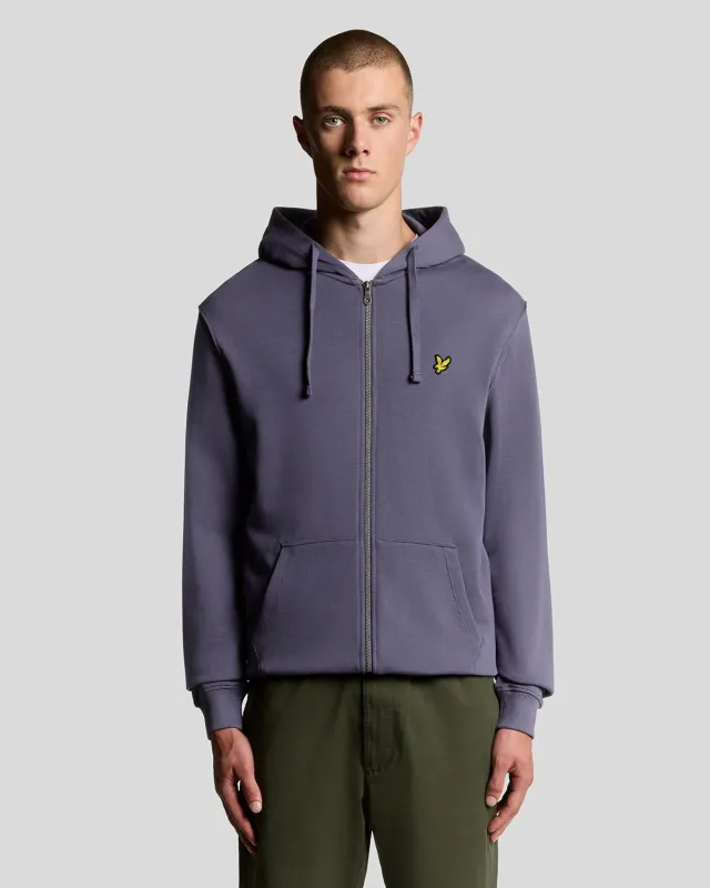 Loopback Cotton Full Zip Hoodie sold by Lyle & Scott
