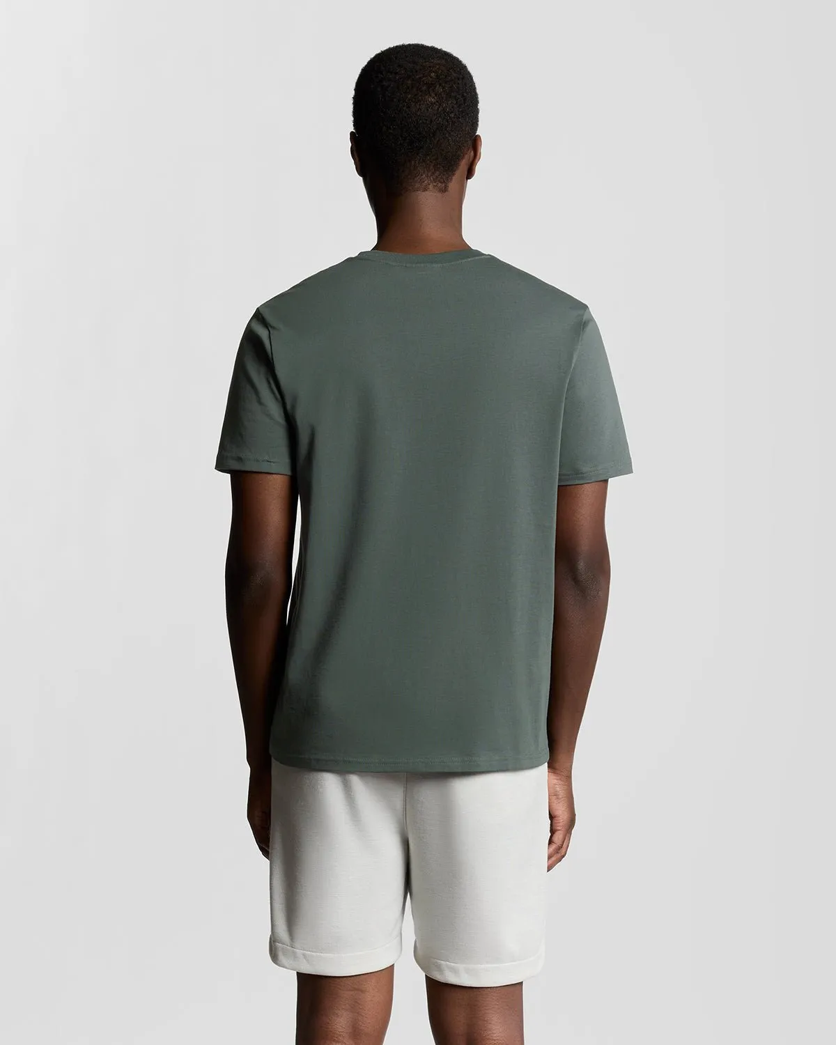 Cotton Crew Neck T-Shirt sold by Lyle & Scott product image thumbnail 3