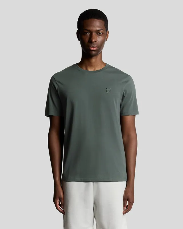 Cotton Crew Neck T-Shirt sold by Lyle & Scott