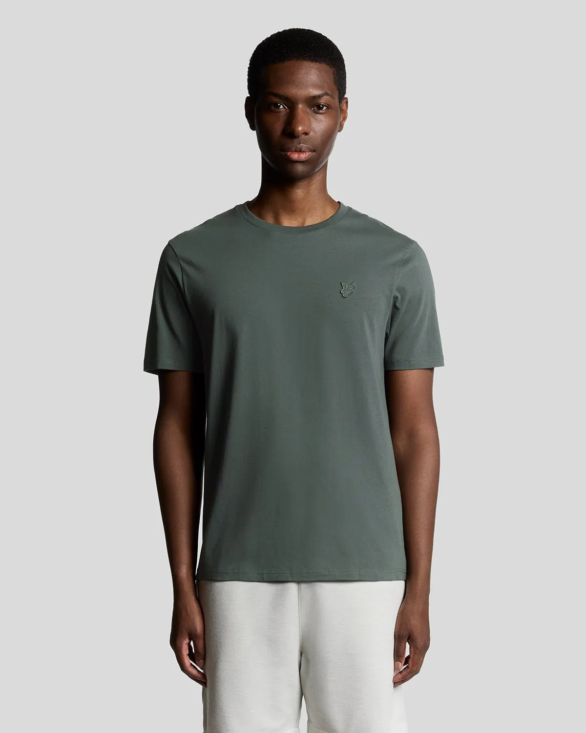 Cotton Crew Neck T-Shirt sold by Lyle & Scott