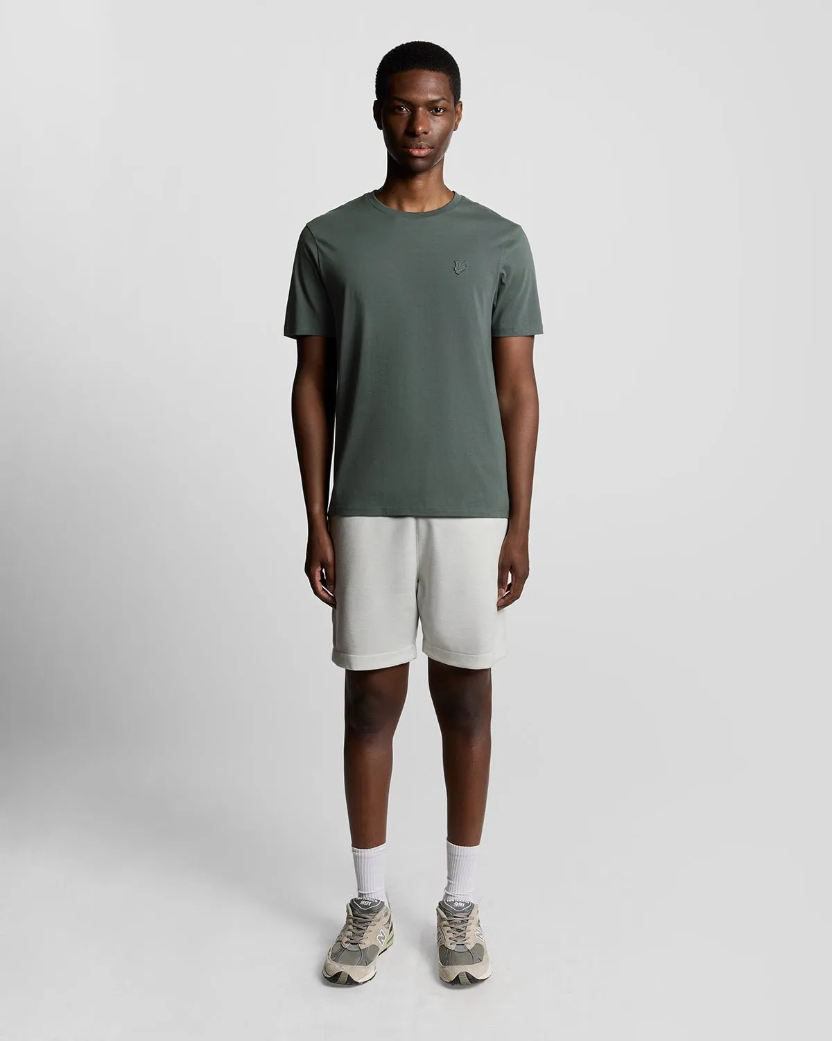 Cotton Crew Neck T-Shirt sold by Lyle & Scott product image thumbnail 2