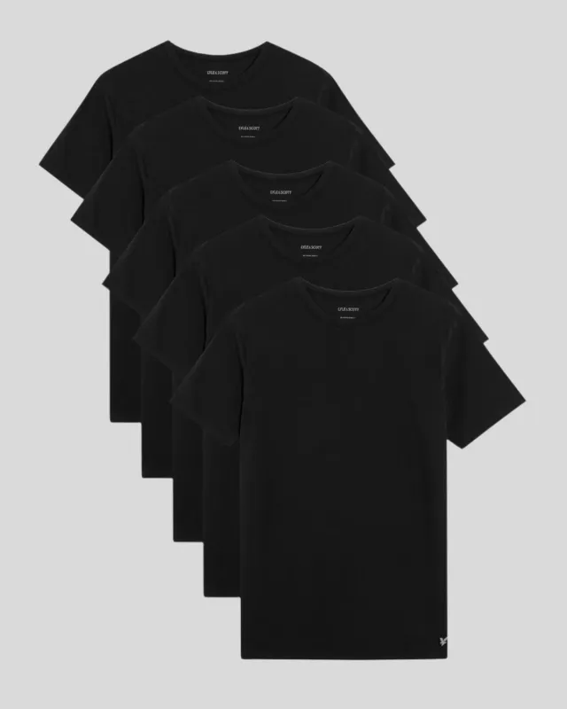 5-Pack Lounge T-Shirts sold by Lyle & Scott
