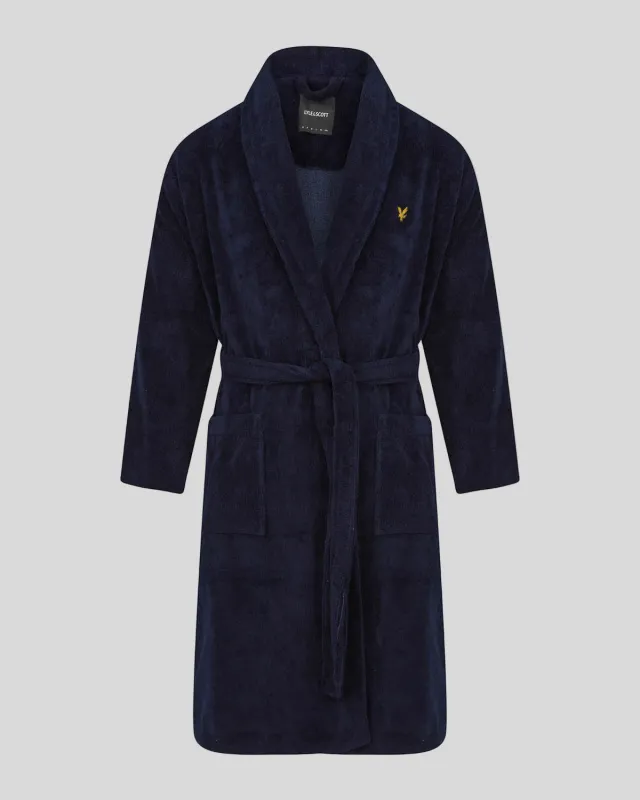 Towelling Dressing Gown sold by Lyle & Scott