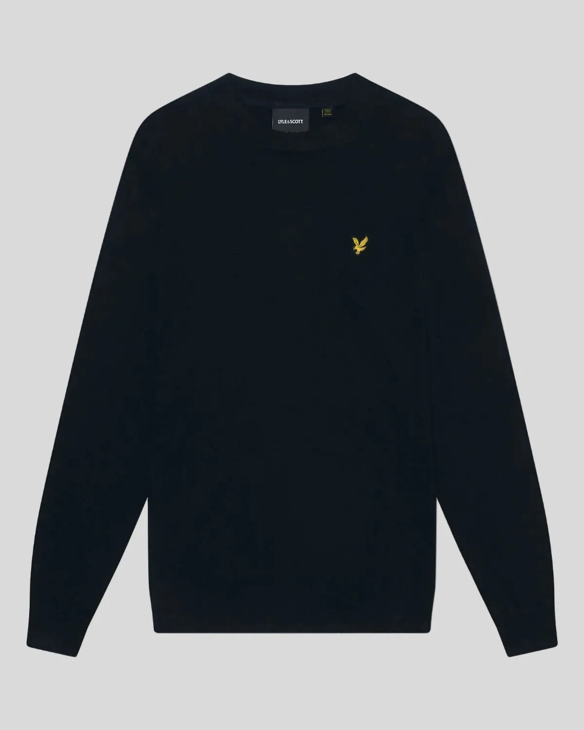 Cotton Merino Crew Neck Jumper sold by Lyle & Scott product image thumbnail 5