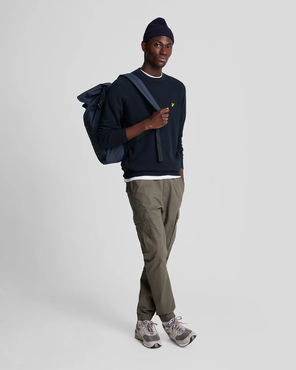 Cotton Merino Crew Neck Jumper sold by Lyle & Scott product image thumbnail 2