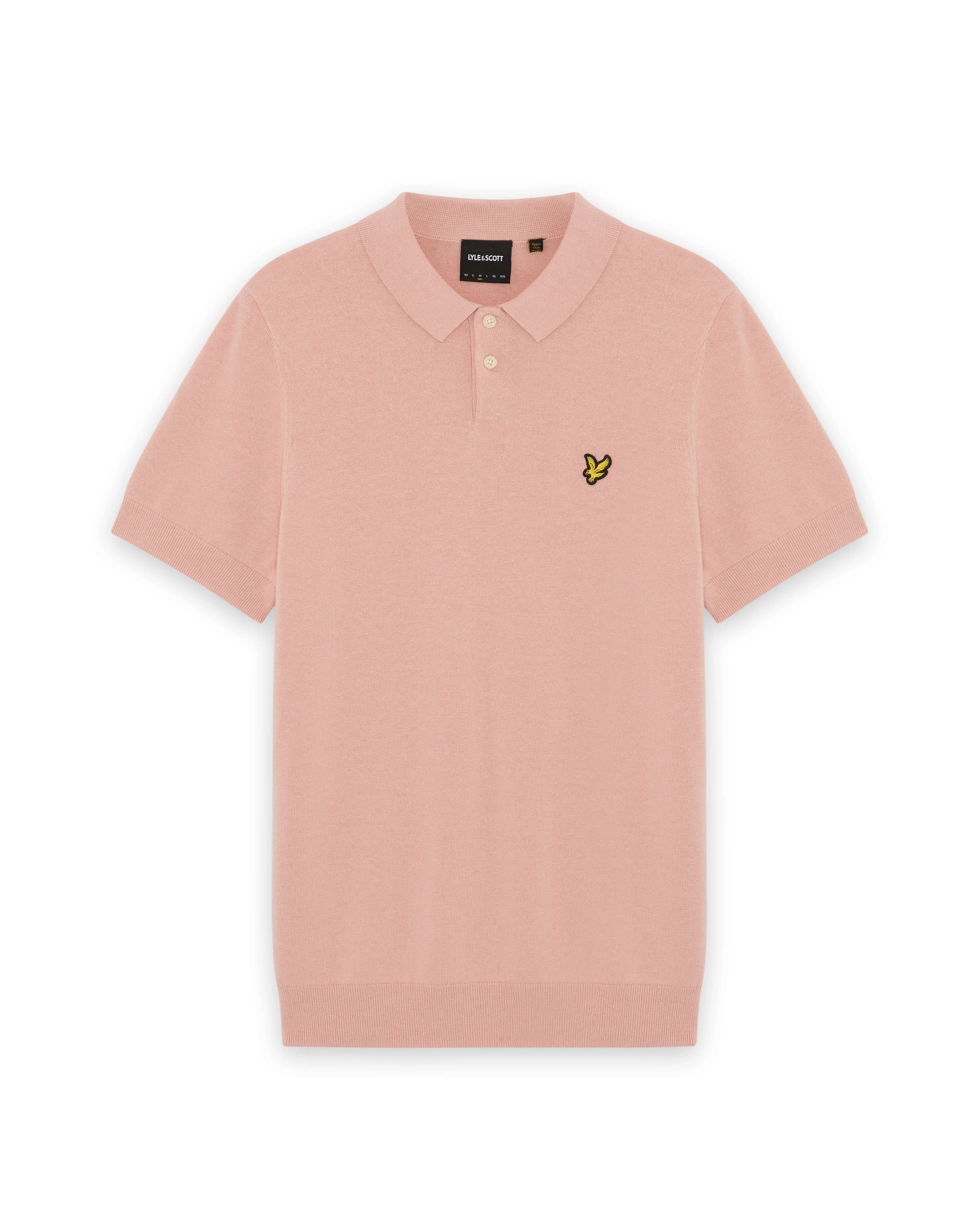 Cotton Knitted Polo Shirt sold by Lyle & Scott product image thumbnail 5