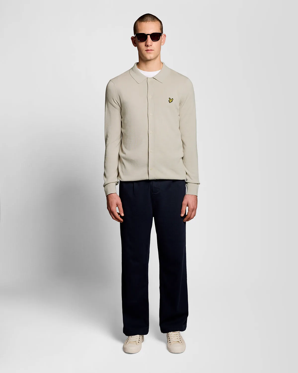 Cotton Knitted Shirt sold by Lyle & Scott product image thumbnail 2