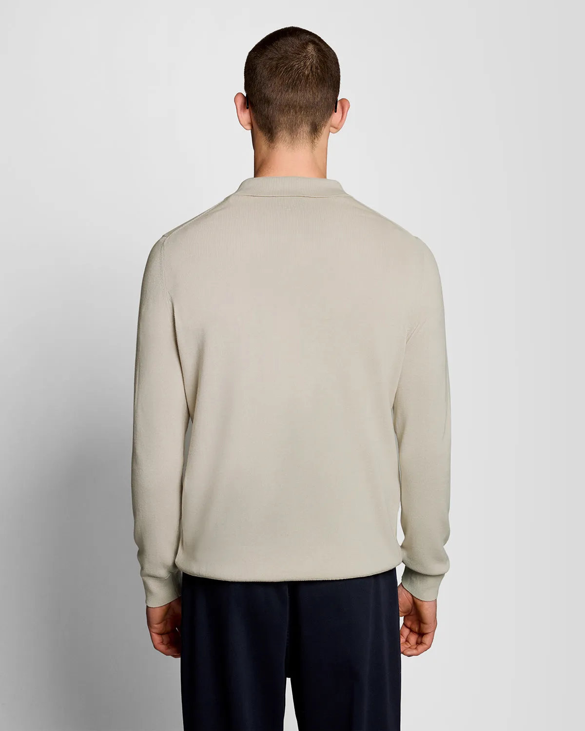 Cotton Knitted Shirt sold by Lyle & Scott product image thumbnail 4
