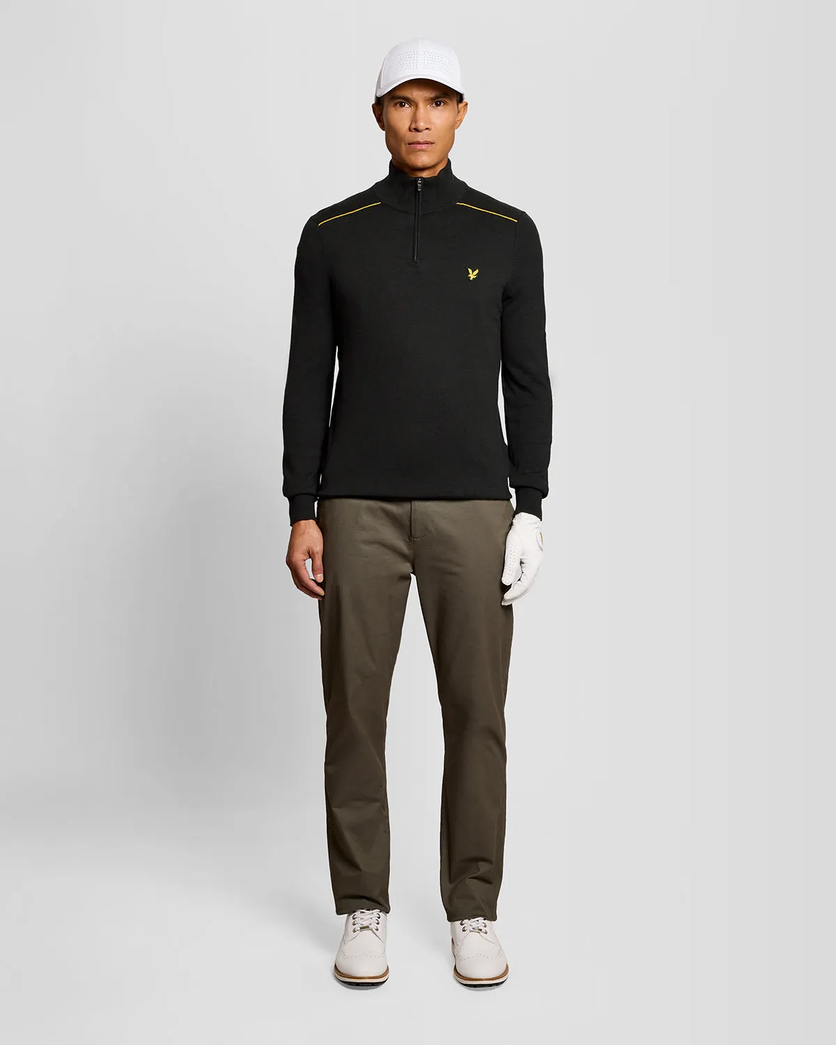 Cotton Tipped 1/4 Zip Jumper sold by Lyle & Scott product image thumbnail 2