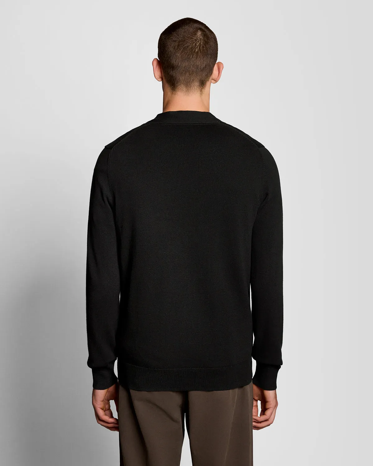 Cotton V-Neck Cardigan sold by Lyle & Scott product image thumbnail 4