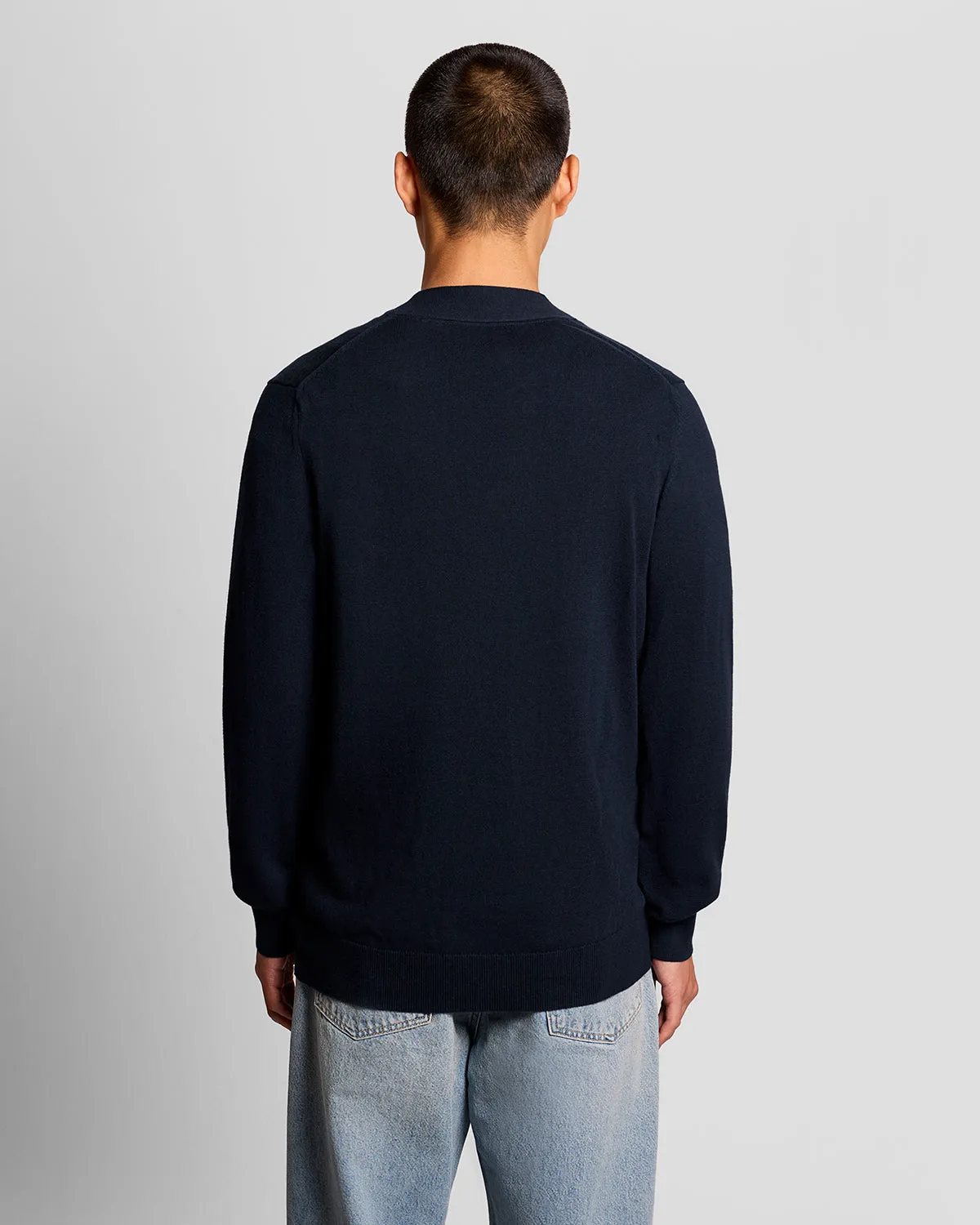 Cotton V-Neck Cardigan sold by Lyle & Scott product image thumbnail 4