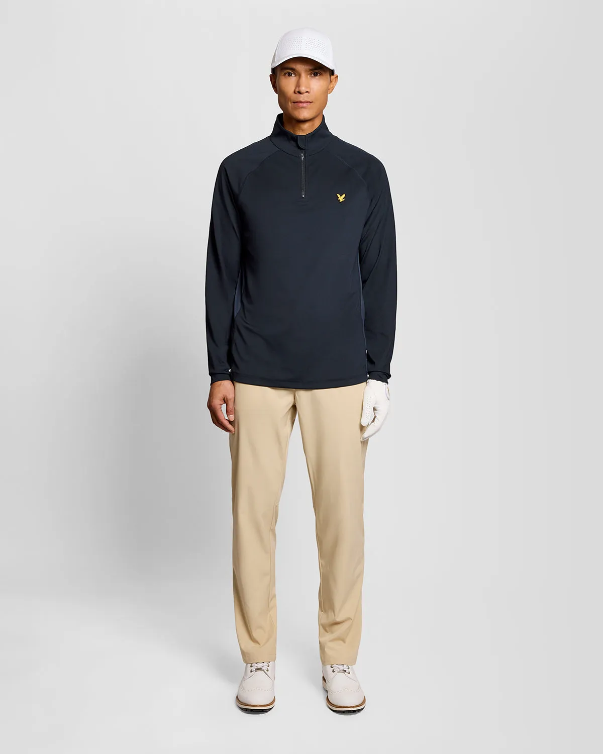 Mesh Panelled Midlayer sold by Lyle & Scott